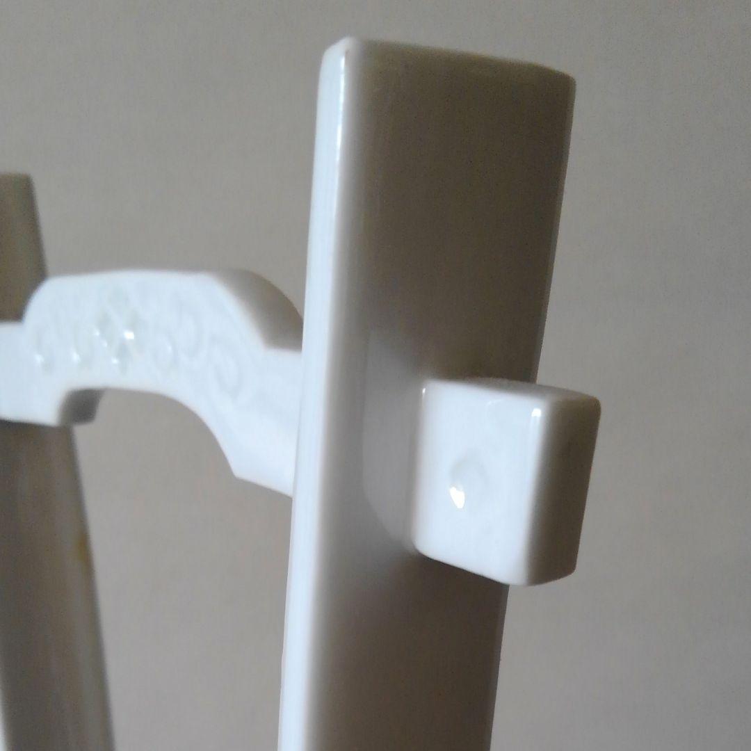 有田　杉原一壺作白磁手桶形花器