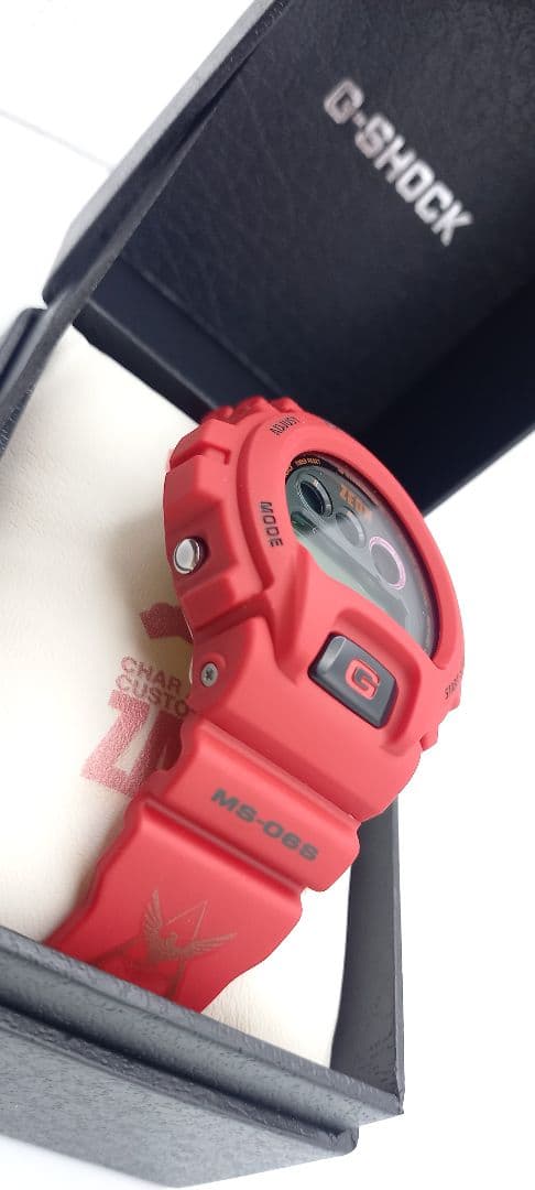 ★非稼働品【G-SHOCK】機動戦士ガンダム MS-06S シャア専用ザク