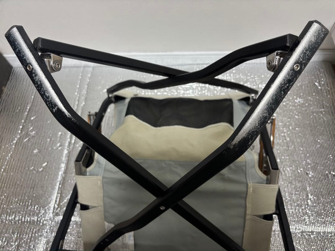 売り切り格安　スノーピーク　ローチェア ショート アイボリー