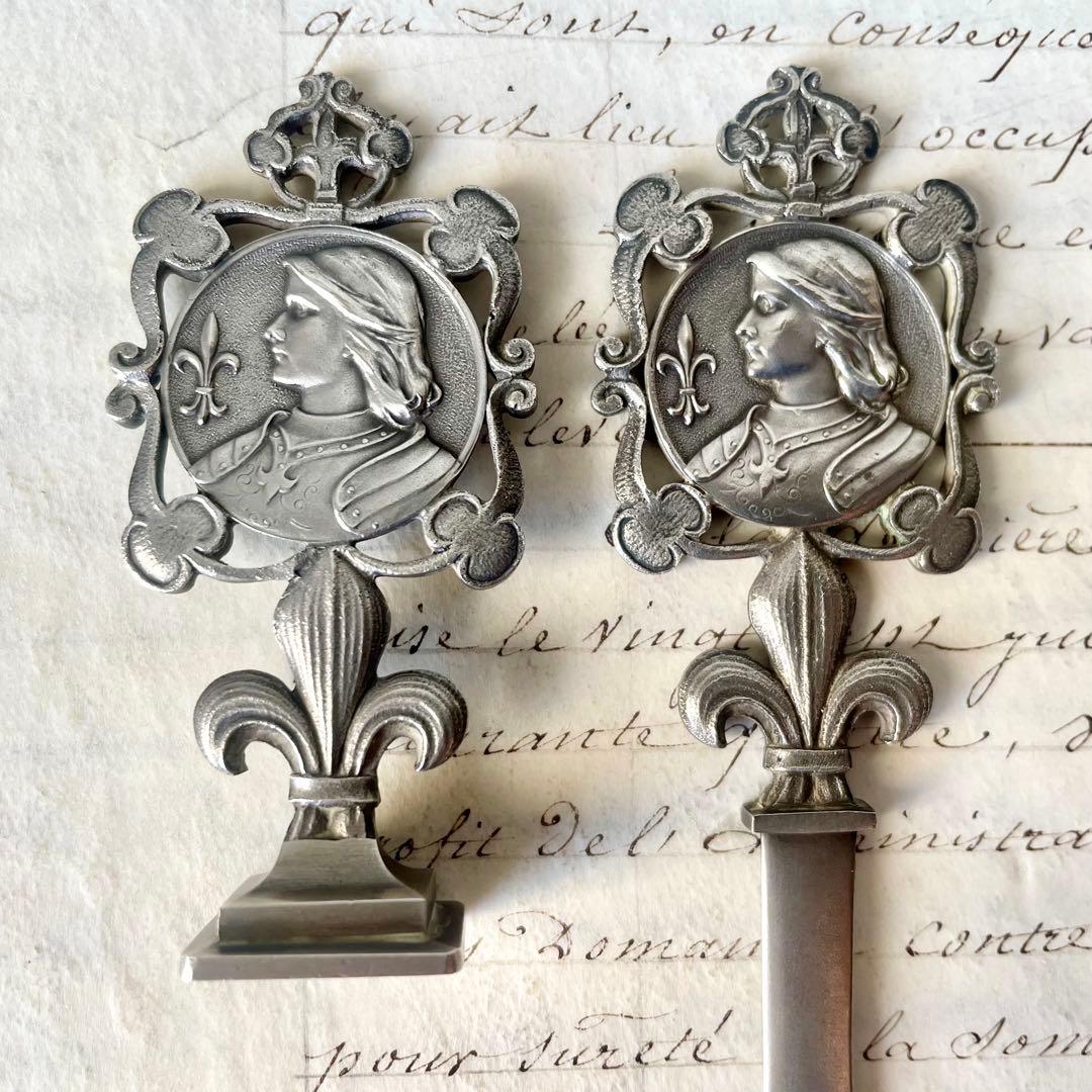 ＊rita_antique＊　ジャンヌダルクのボックス入りステーショナリー