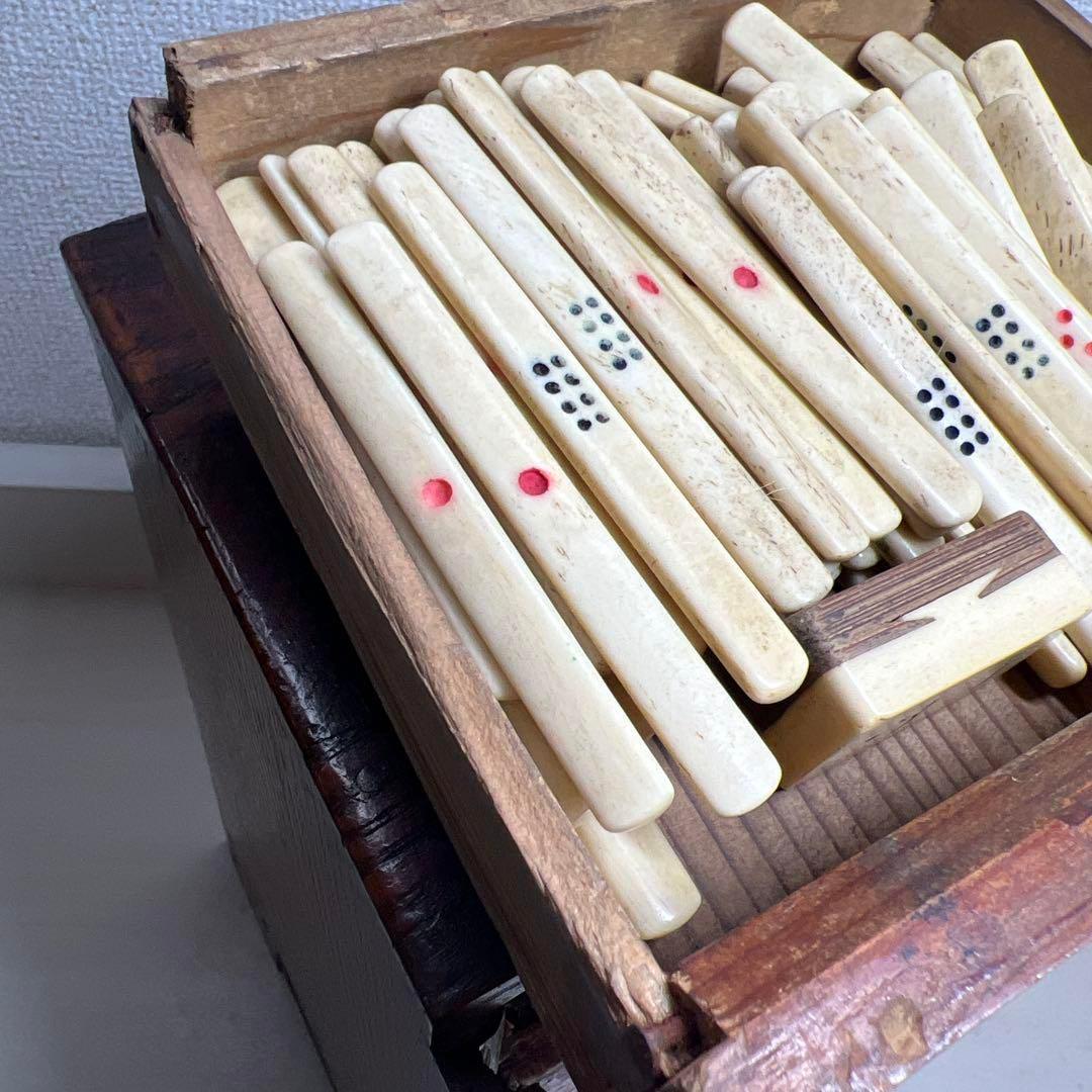 麻雀牌 木箱 時代物 アンティーク