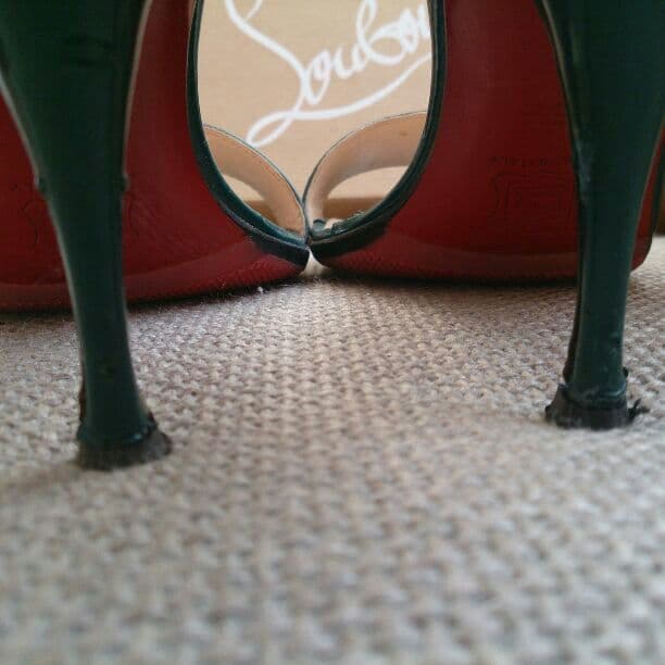 【小難あり】ルブタン サンダル 35 1/2 23cm 35ハーフ