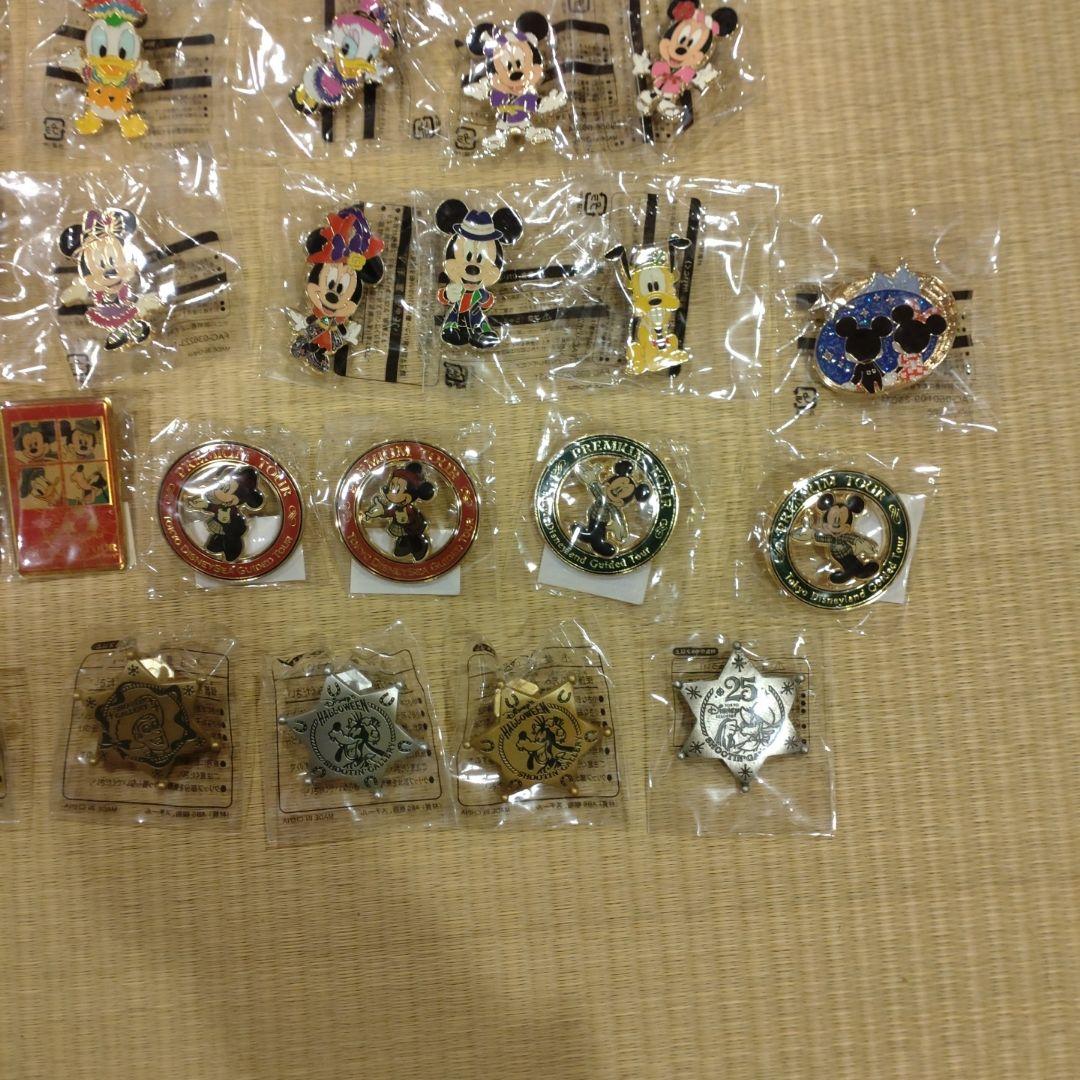 ディズニーリゾート ゲーム景品 ピンバッジなど 58点