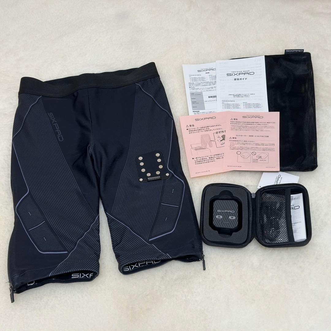 SIXPAD パワースーツ ヒップ&レッグ ブラック Mサイズ(女性用)
