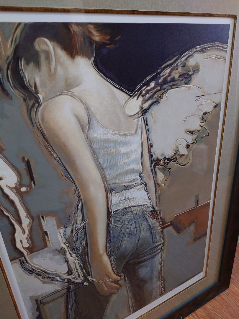 柏本 龍太 『花鳥風月』リトグラフ 絵画 版画 現代アート