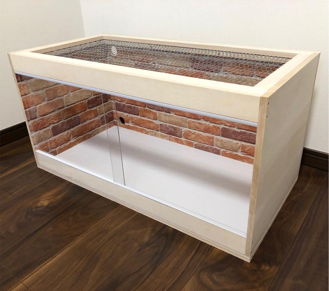 新品　木製ケージ　ハリネズミ　ハムスター　小動物　カスタムベースに！