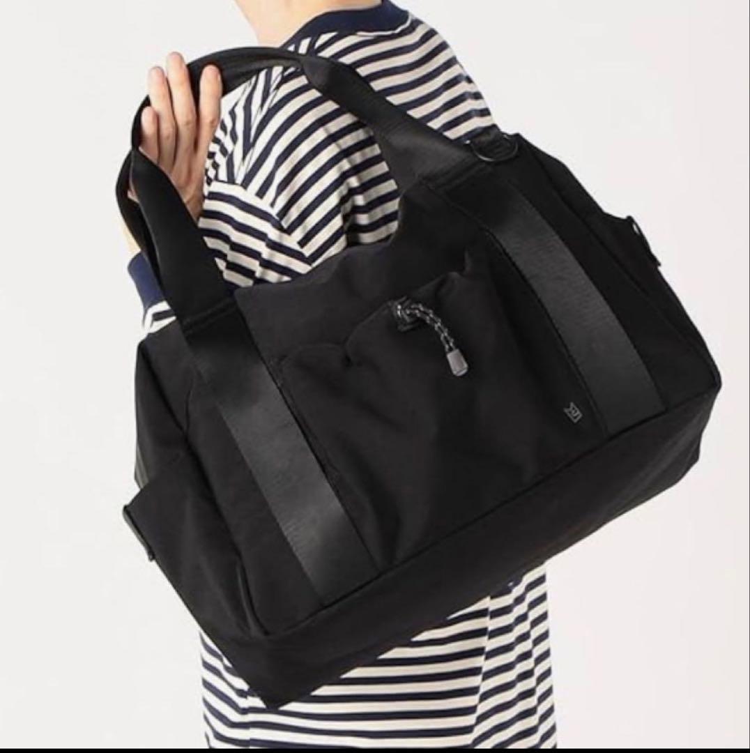 MILESTO LIKID ボストンバッグ ブラック