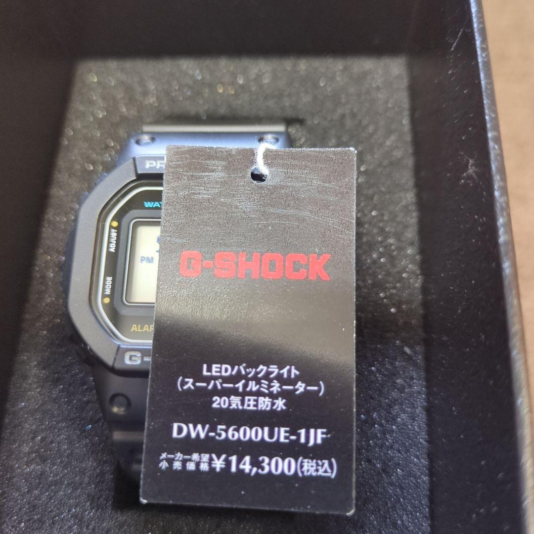 気*シ様 ⑤カシオCASIOGSHOCKDW5600UE1JFLED箱保証取説新