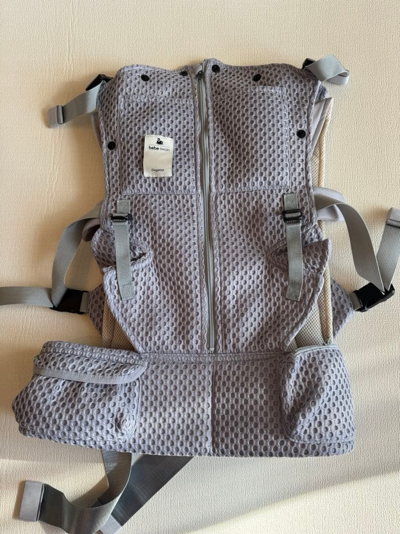 bebeswan ベベスワン ベスト型 (シルバーグレー)