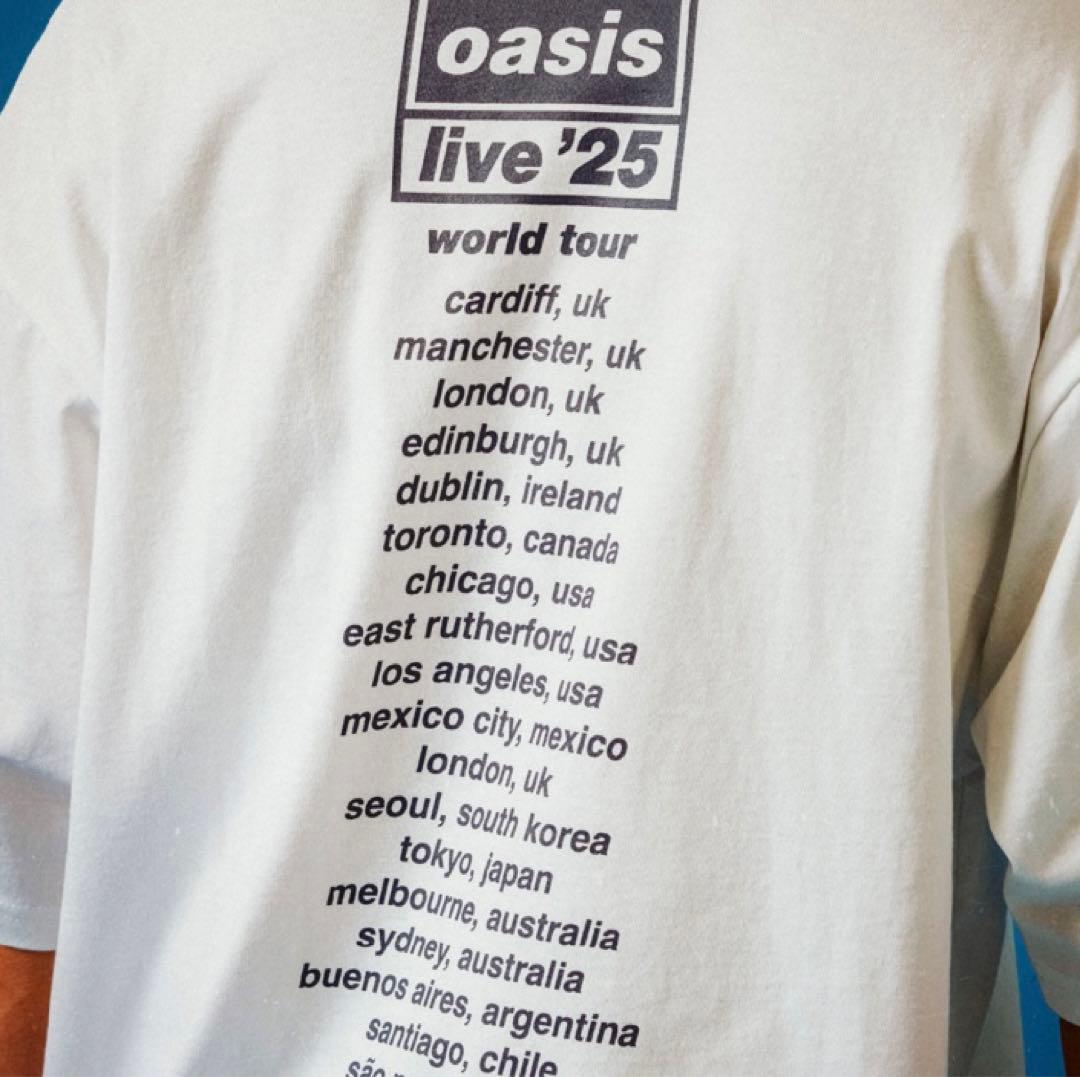 【新品未開封完売品】 Oasis live '25 Tシャツ　Ｌサイズ