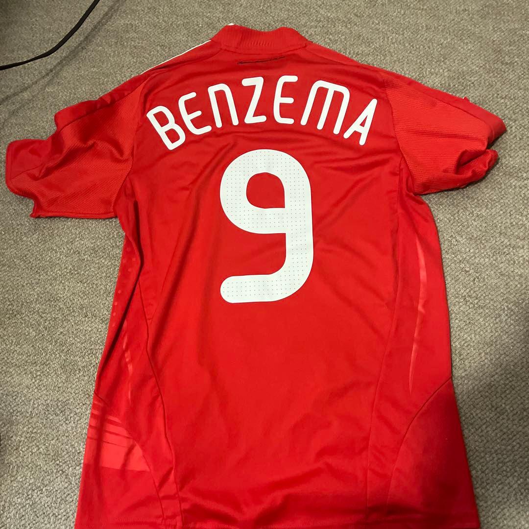 激レアアディダス フランス代表 ベンゼマ ユニフォーム 08/09