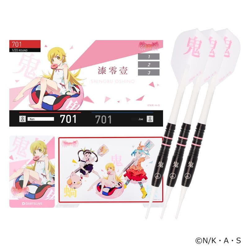 DARTSLIVE 物語シリーズ ダーツセット 3セット コンプリートカードなし