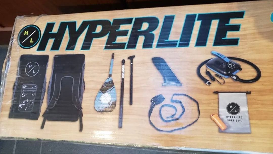 新品未開封 ハイパーライト スタンドアップパドルボード SUP 電動ポンプ付き