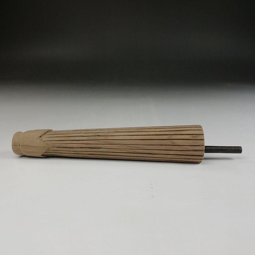 Ｔ８３７　香合　『神代杉　傘香合』『畑幸春 作』　共箱　茶道具