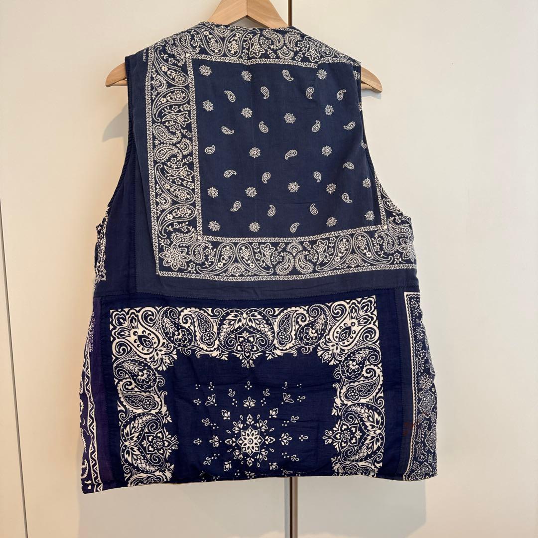 トップス visvim FW20 KORA DOWN VEST (C/NY) 3