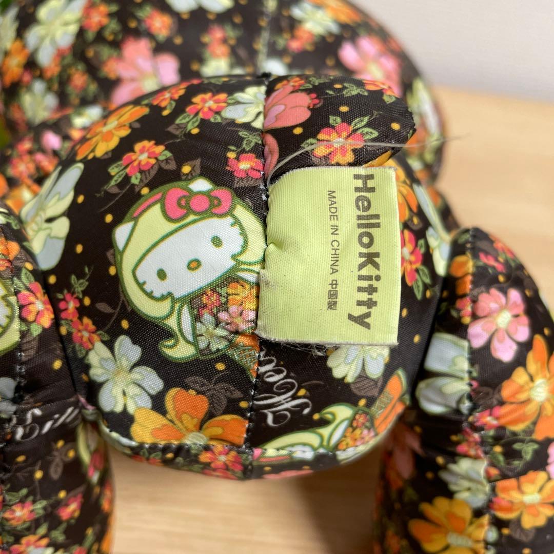 サンリオ フルールキティ ぬいぐるみ 約30cm 花柄