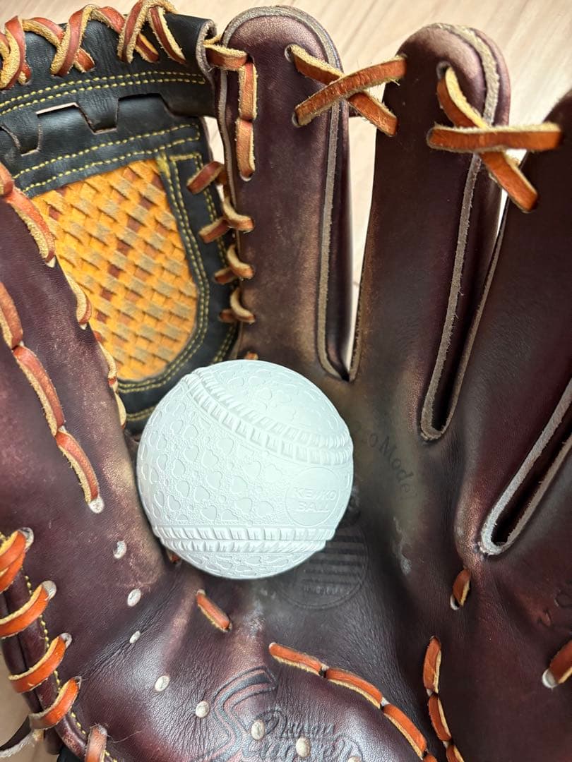 久保田スラッガー軟式内野用グラブ　金子千尋風カスタム