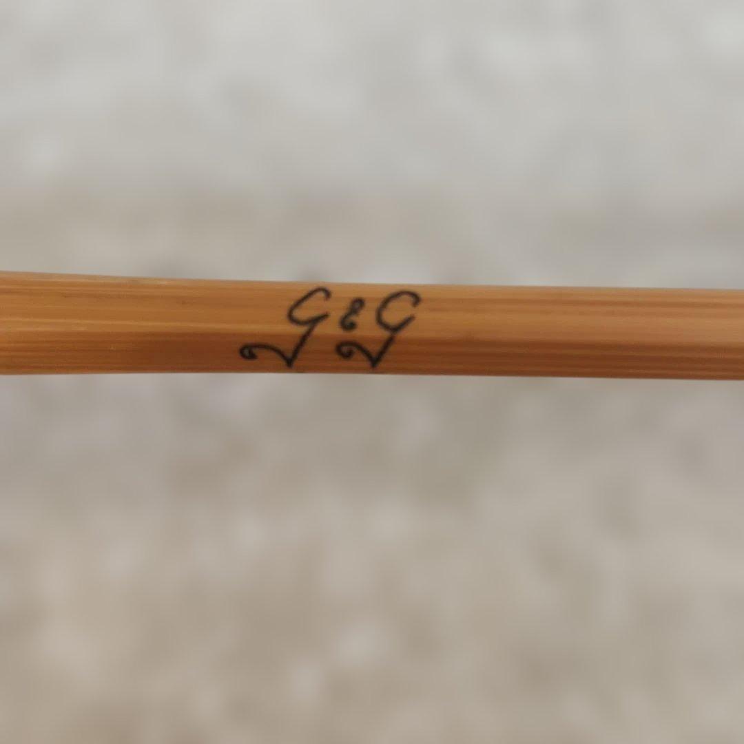 レア　未使用　超美品　　　　　　　オランダ　g&g バンブーロッド革ケース付き