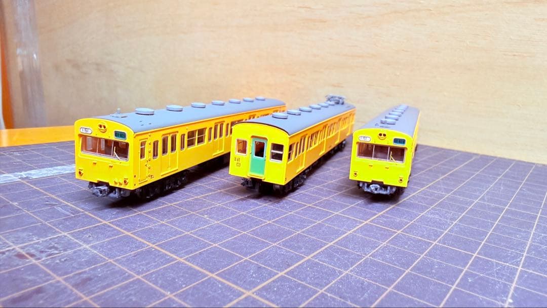 鉄道コレクション【鶴見線】205系&101系セット　N化済み