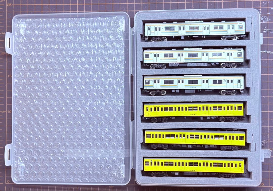 鉄道コレクション【鶴見線】205系&101系セット　N化済み