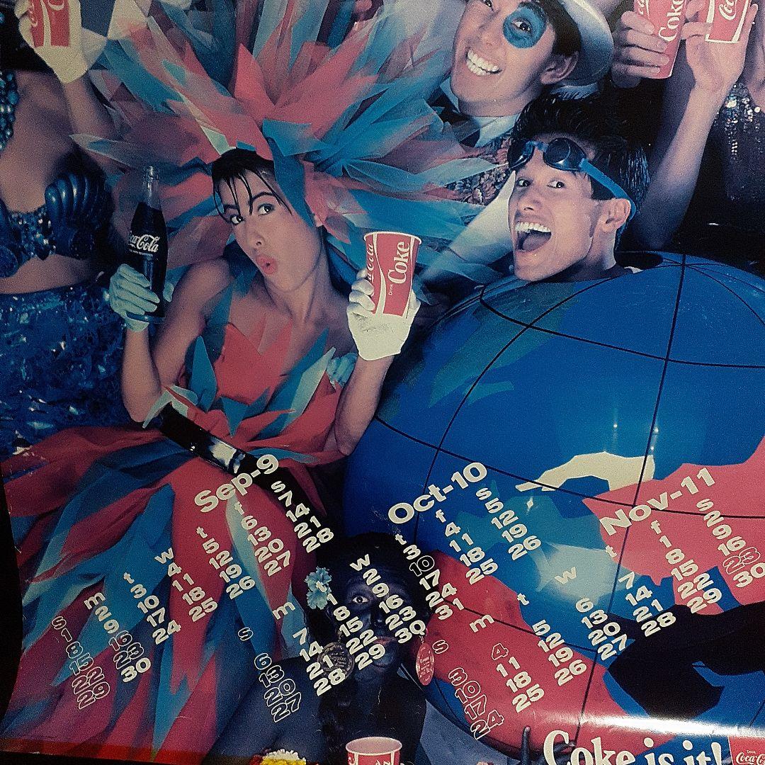 1985マンモスカレンダーコカ・コーラ