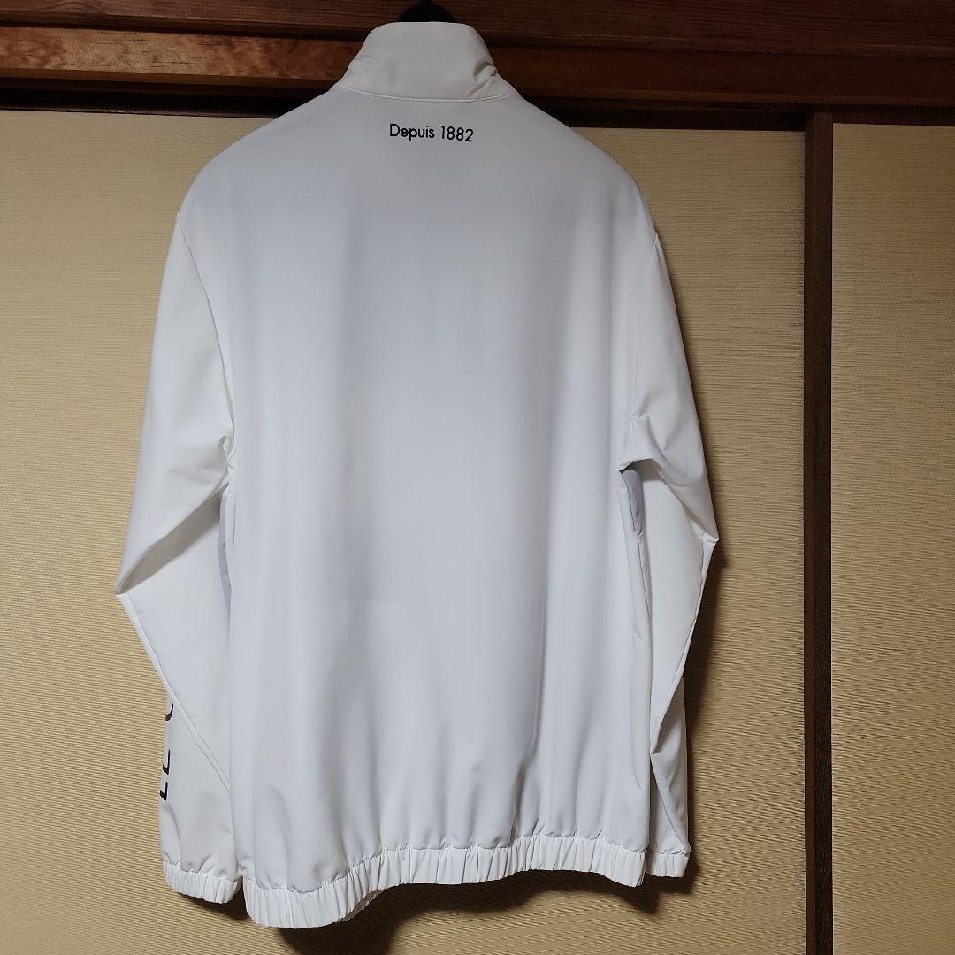 LE COQ SPORTIF ジャケット ホワイト/グレー