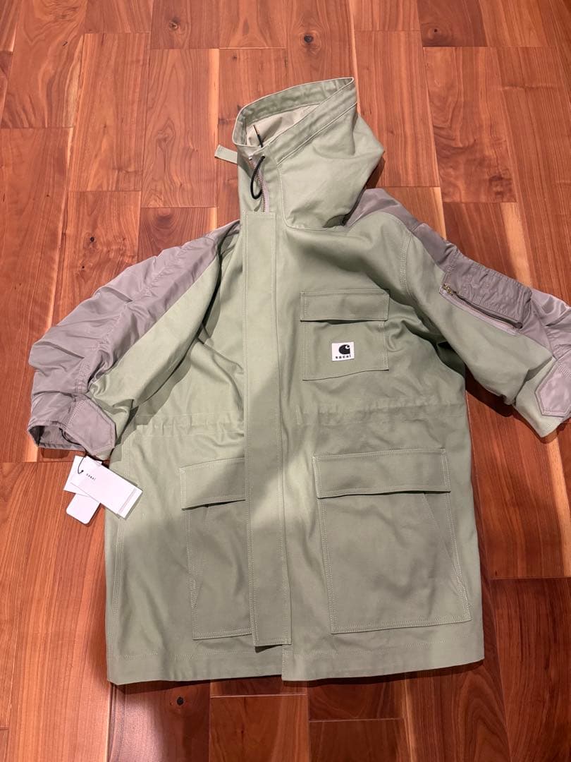 sacai carhartt サカイ　カーハート　コート　ブルゾン