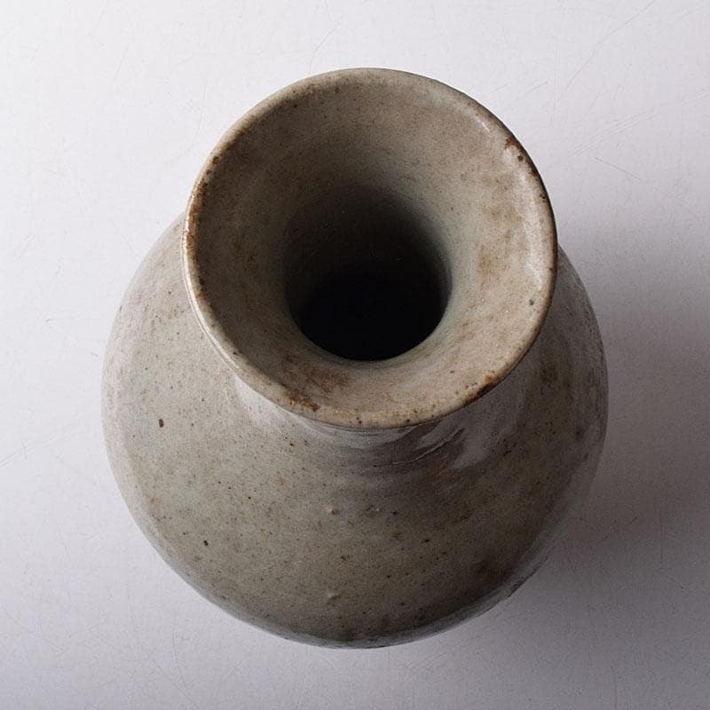 朝鮮美術　李朝　高麗白磁　長脛瓶　V　R8507