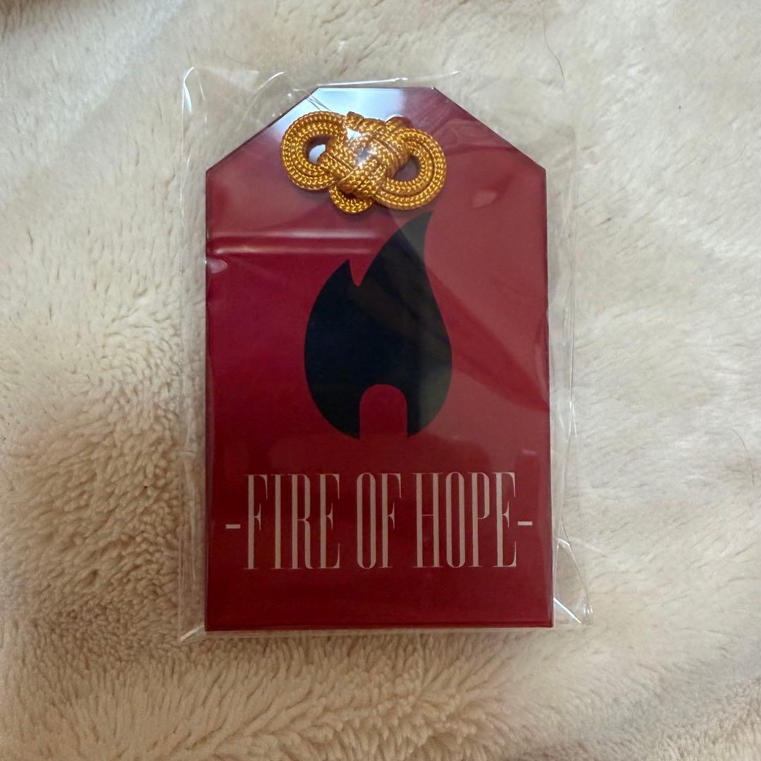 J (LUNA SEA) アクリルお守り 赤