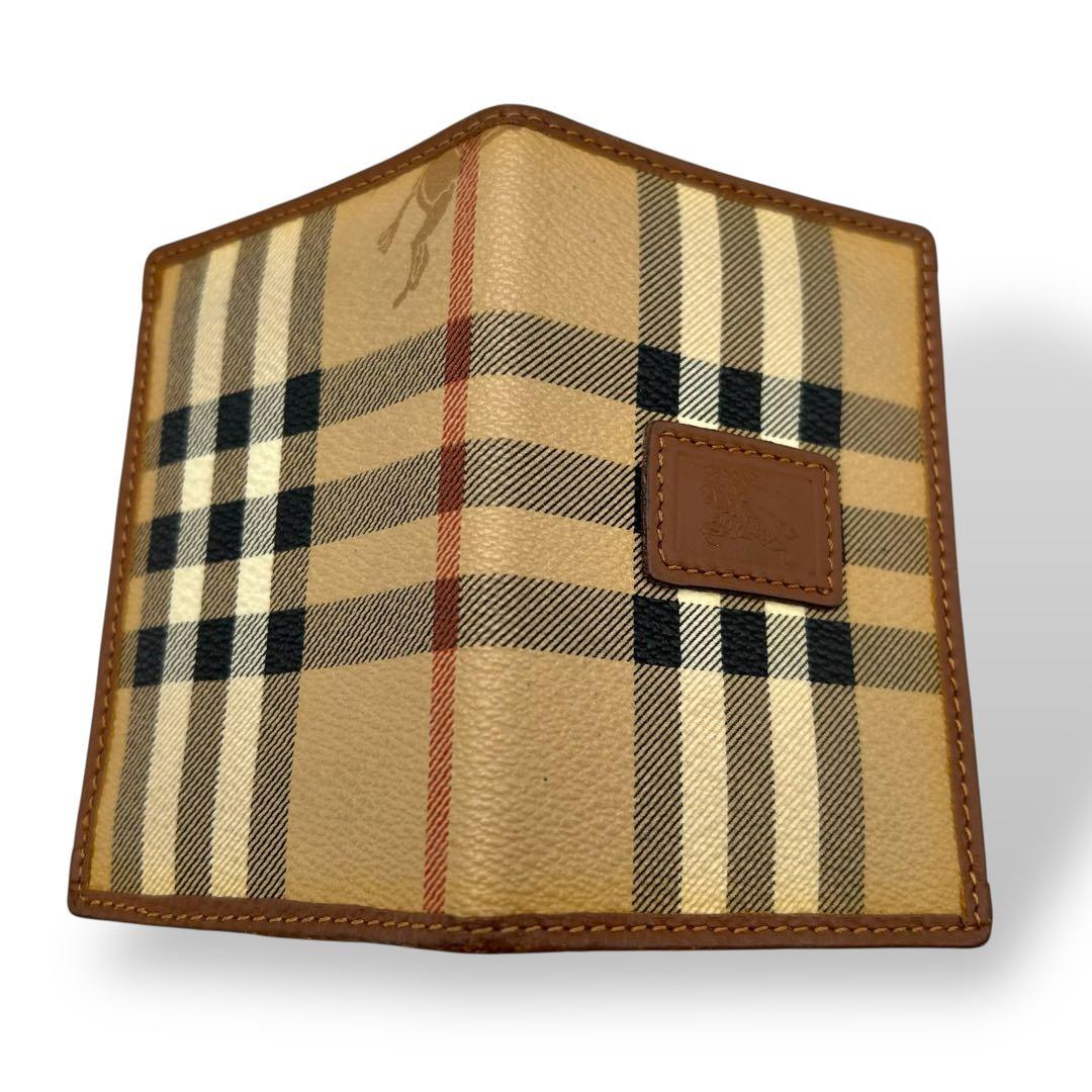 【美品】Burberrys バーバリー　名刺入れ　ノバチェック　希少　大人気モデ