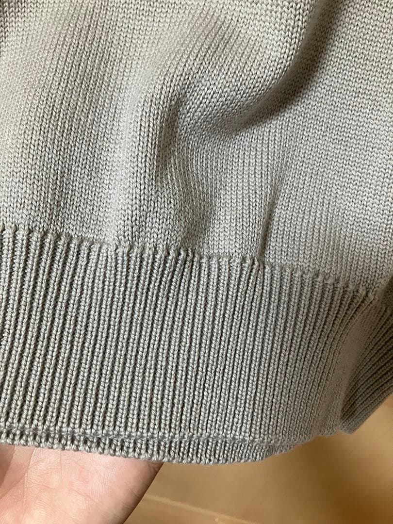 未使用 バフィー BAFY 5G ミドルゲージ タートルネックニット ウール