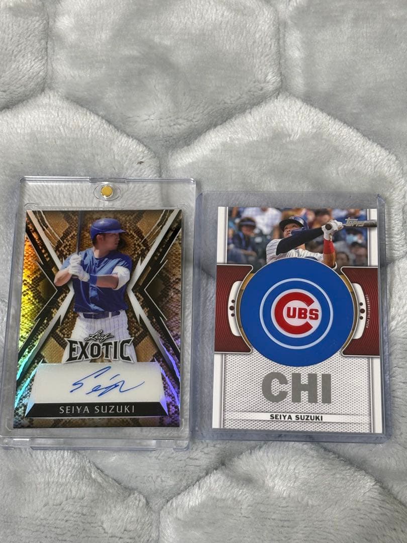 鈴木誠也選手　サインカードセット