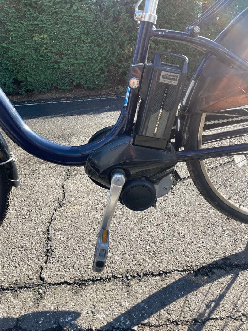 電動アシスト自転車 黒YAMAHA PAS With 2022年モデル❗️