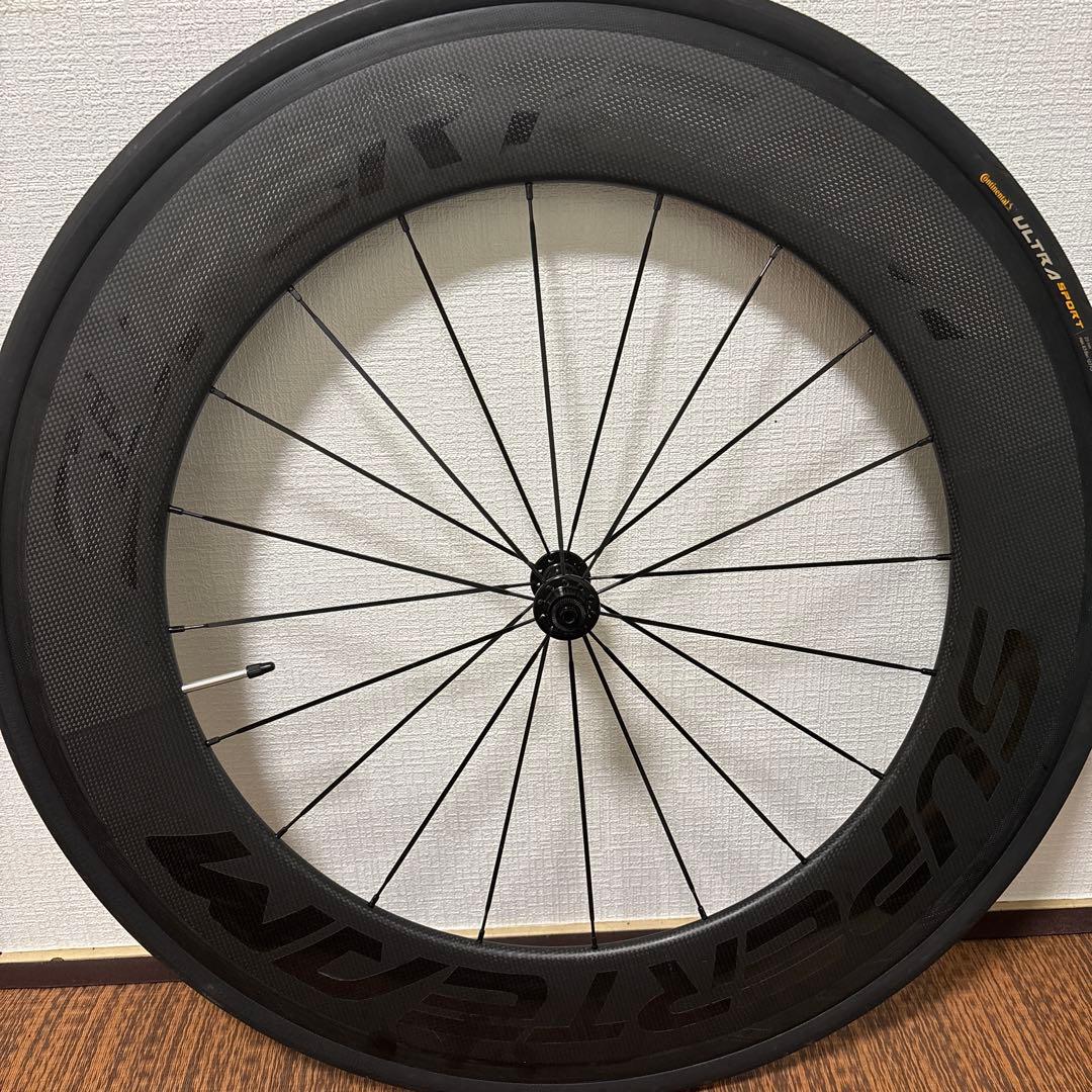 ロードバイクカーボンホイール スーパーチーム