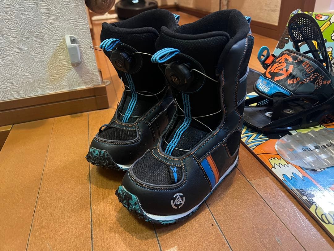 『ナオト』スノボ　kids キッズ　ジュニア　k2 GROM PACK