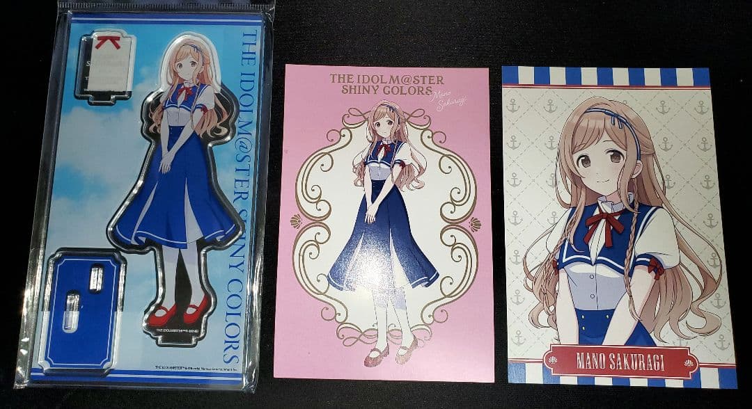 シャニマス×みなとみらい　櫻木 真乃、風野灯織、八宮 めぐる　アクリルスタンド