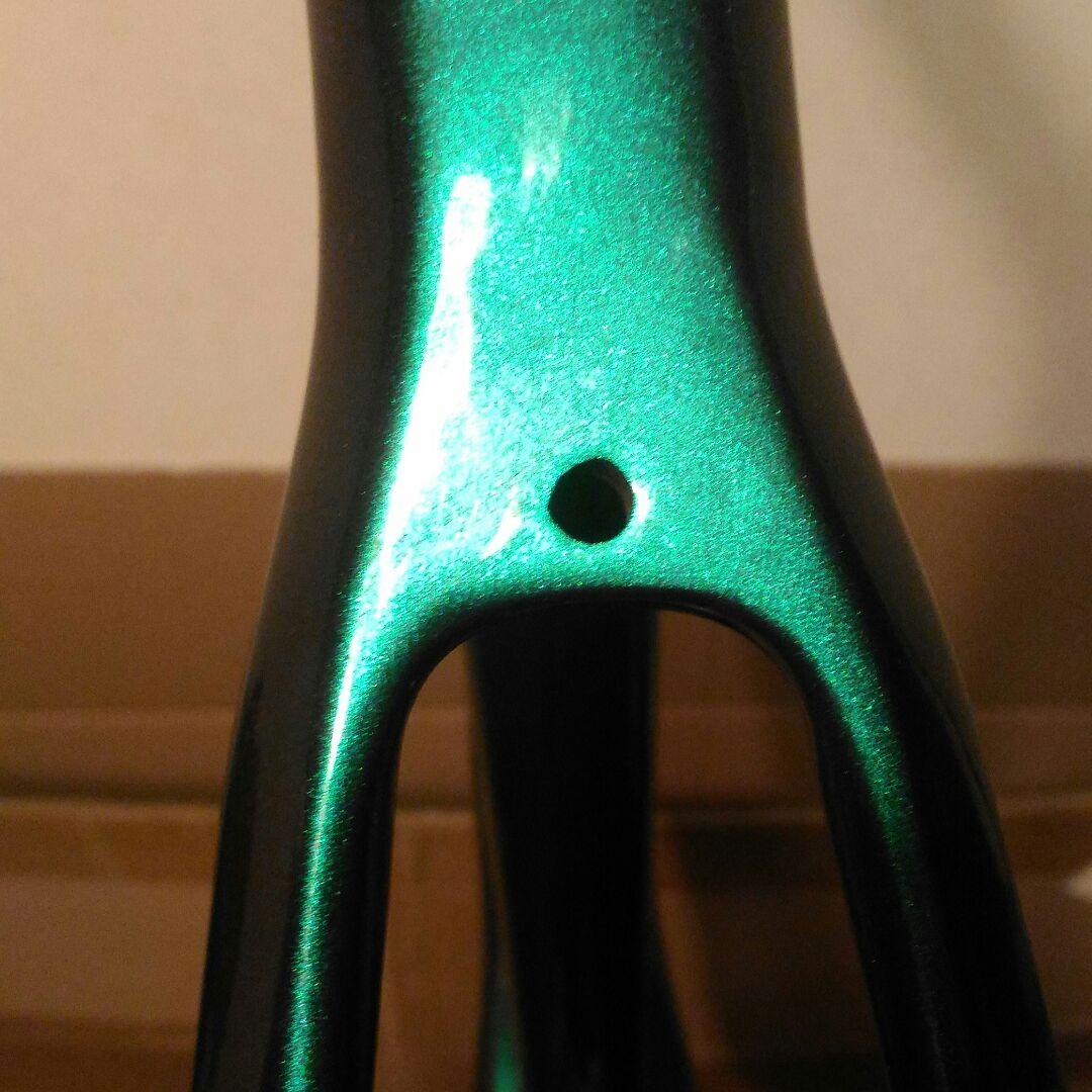 kennカーボンロードバイクフレーム　カメレオンカラー