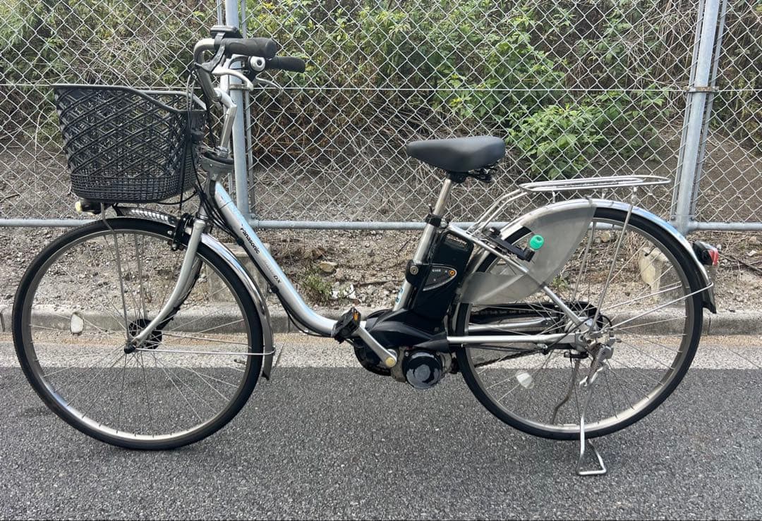 Panasonic電動アシスト自転車新基準　タイヤ交換予定程度良好関東圏配送可能