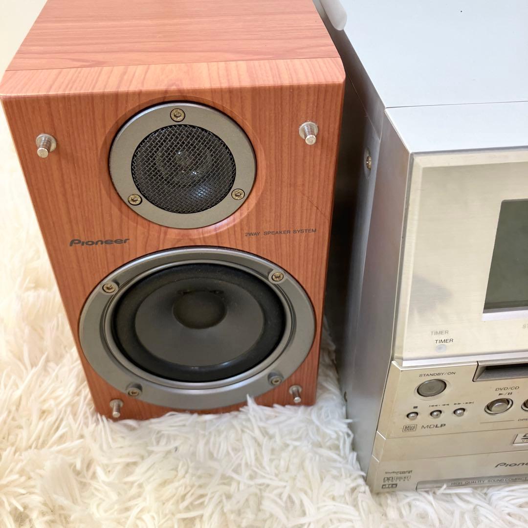 Pioneer XV- SV505DV DVD/CD/MD ミニコンポ