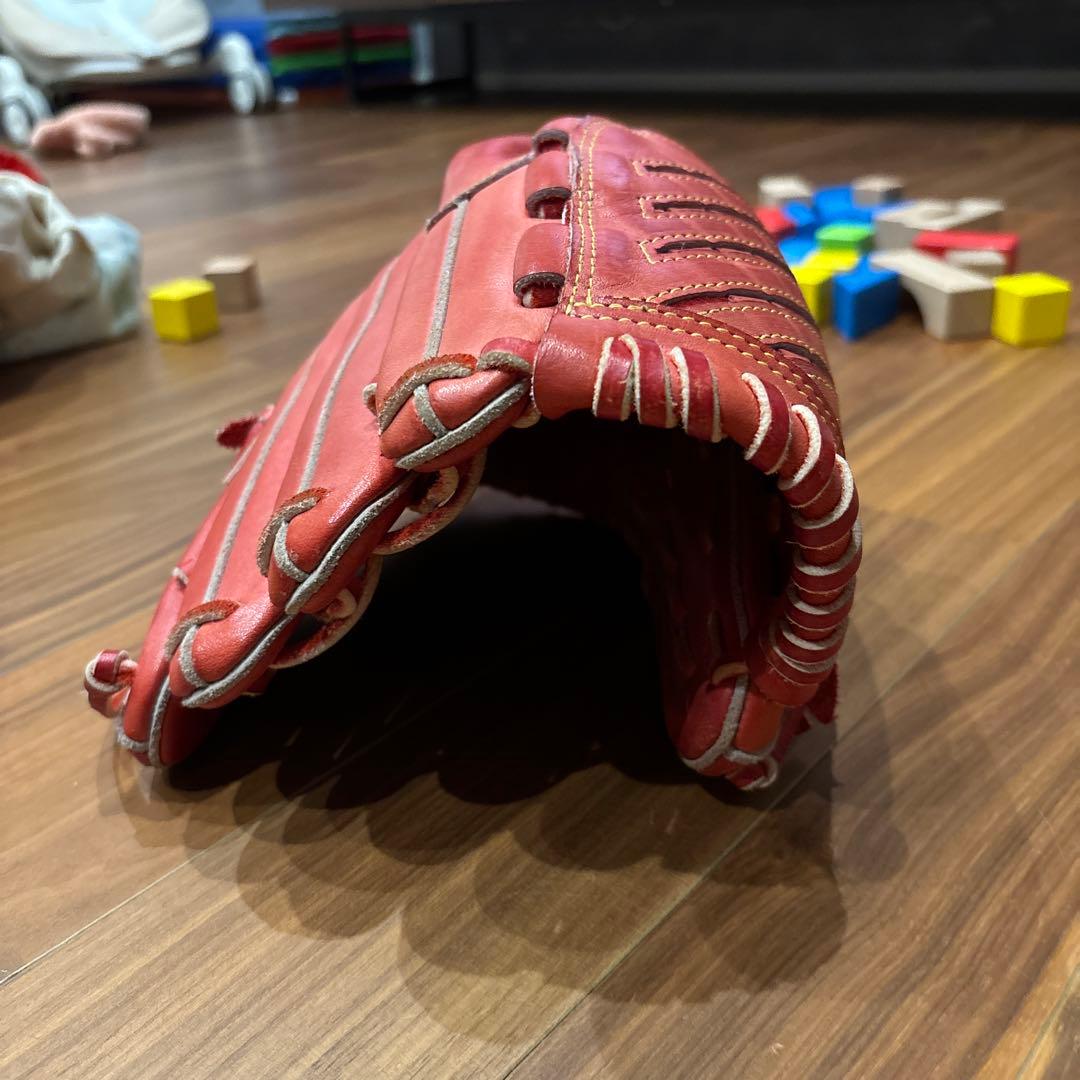 Mizuno 野球グローブ 赤