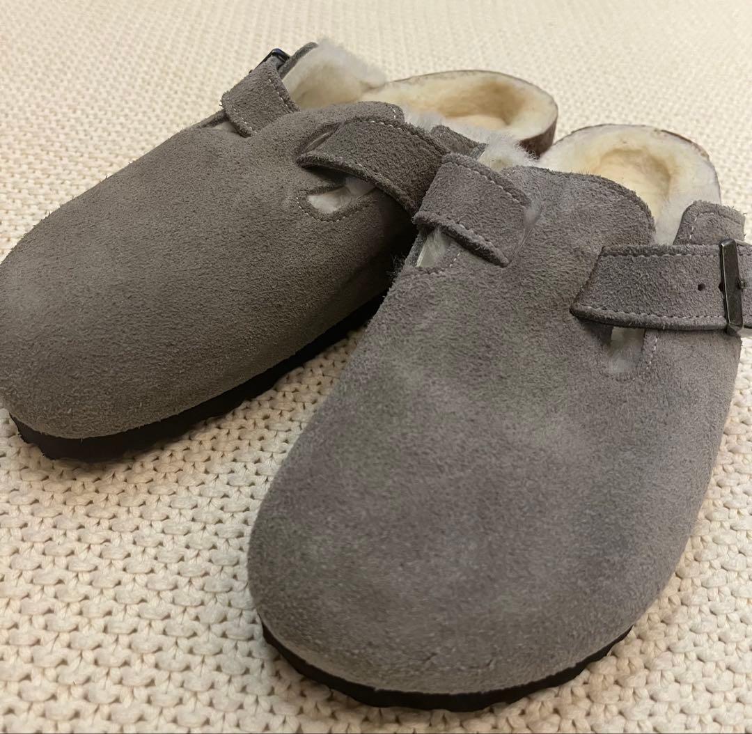 ミント☆BIRKENSTOCK ☆Boston Shearling