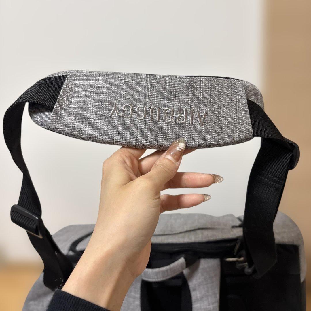 AIRBUGGY ワイド キャリーバッグ グレー