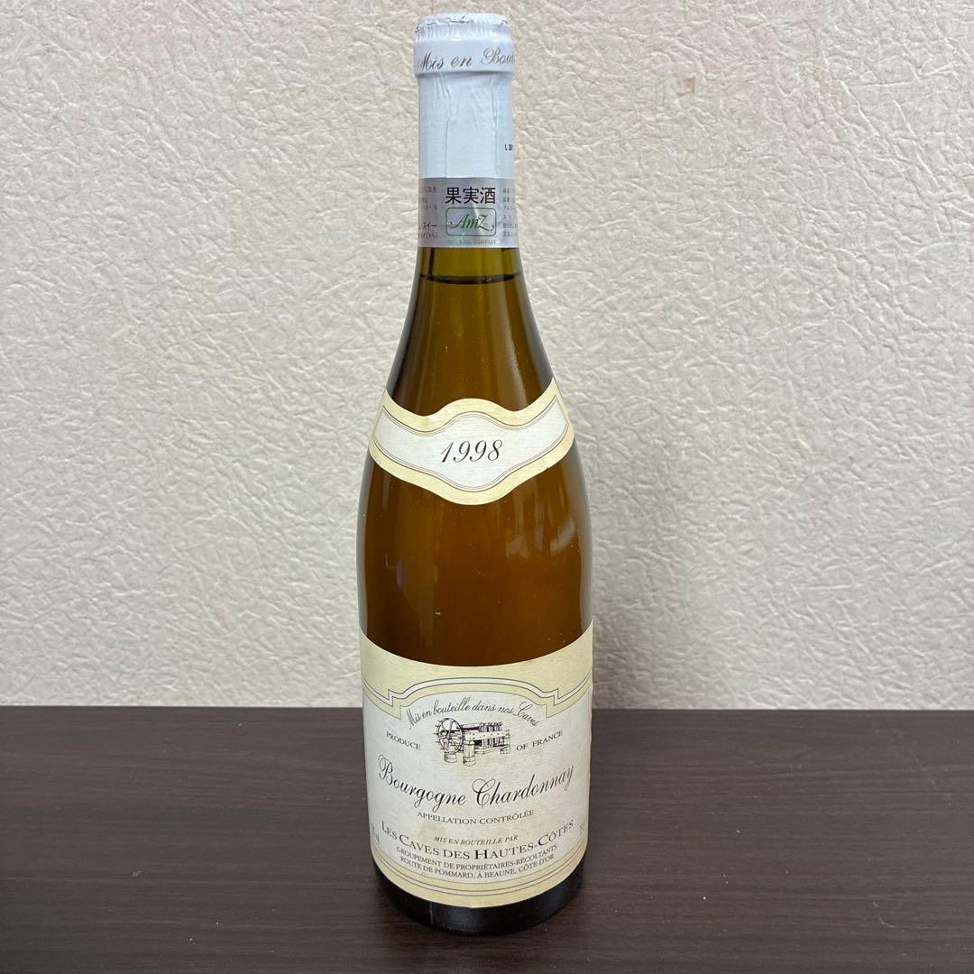 酒　未開封　1998 Bourgogne Chardonnay