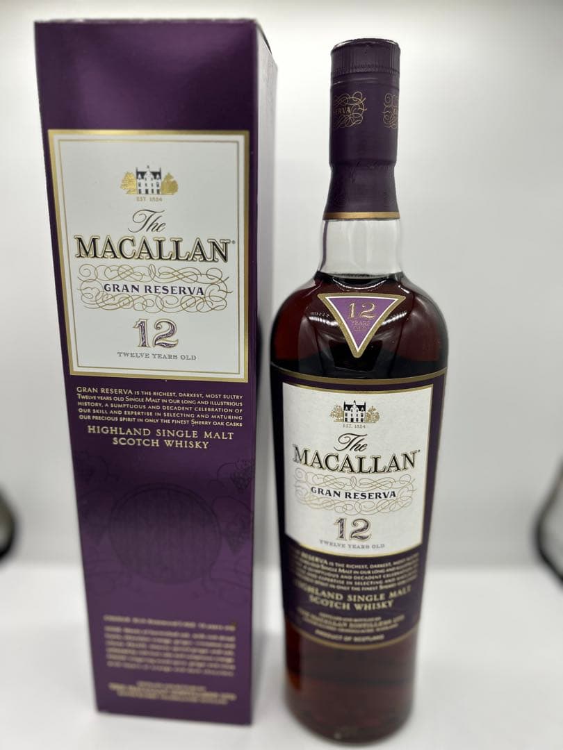 海*声様 【希少、未開封】マッカラン12年　グランレゼルバ