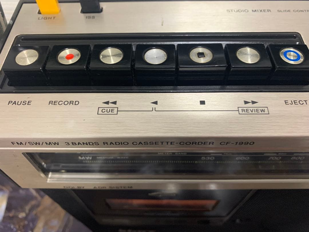 SONY ソニー CF-1990 ラジカセ FM/SW/MW 3バンド中古動作品