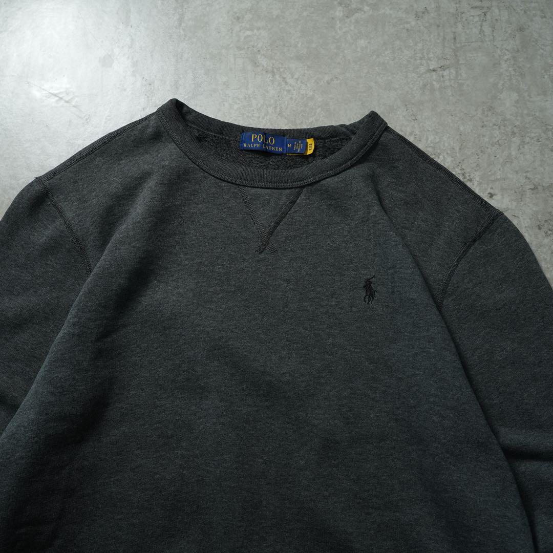 現行/極美品 POLO RALPH LAUREN スウェット ポニーロゴ 両V