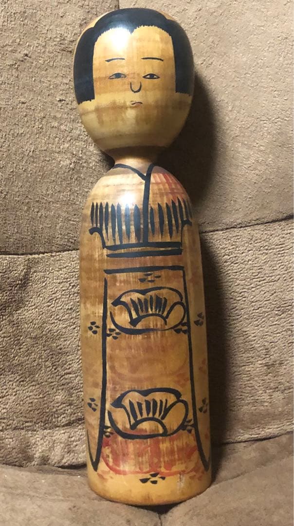 ⬛️ デカっ！⬛️ 日本国宝　小椋久太郎 ！⬛️ こけし　コケシ ！⬛️ 秋田木地山 ！