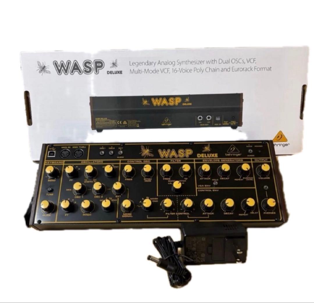 BEHRINGER WASP DELUXE ハイブリッド・アナログシンセサイザー