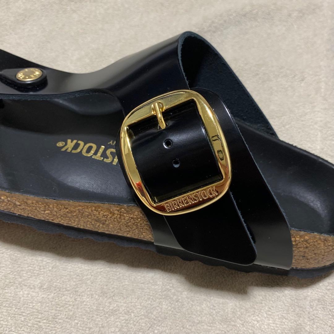 靴 BIRKENSTOCK GIZEH BIG BUCKLE 23cm
