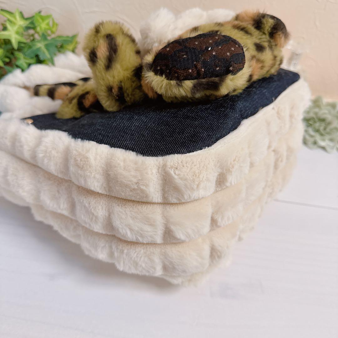 あ*き様 コヤンイサムチョン♡個性派！グリーン豹柄bigリトルサンダーちゃんのト